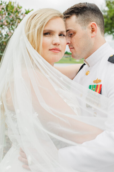 Bride and Groom in St. Pete