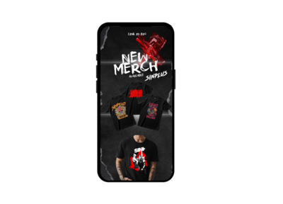 custom website design for an artist-bands -musicians – by Sha Studio