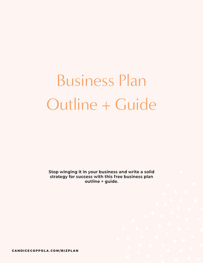 Business Plan Outline & Guide From Candice Coppola - 2021-1