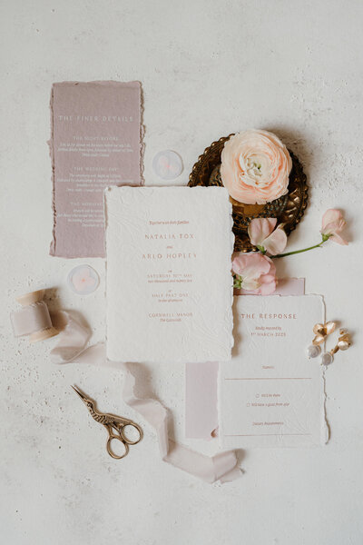 Ceremony photographs at Old Gore barn in the cotswolds