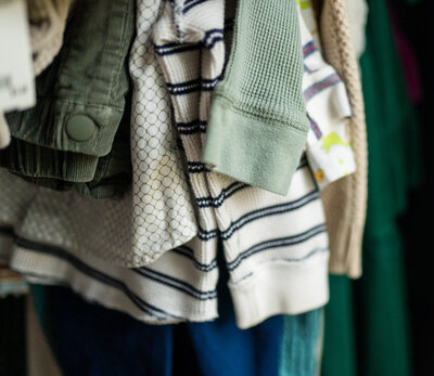 client closet for christella photography