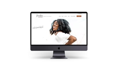 The Pricless Project - iMac mockup
