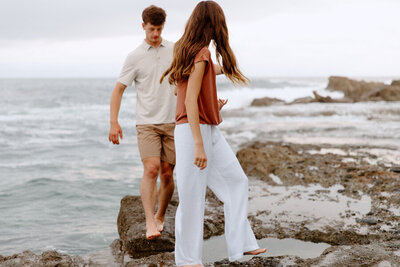 An engagement session in Orange County, California.