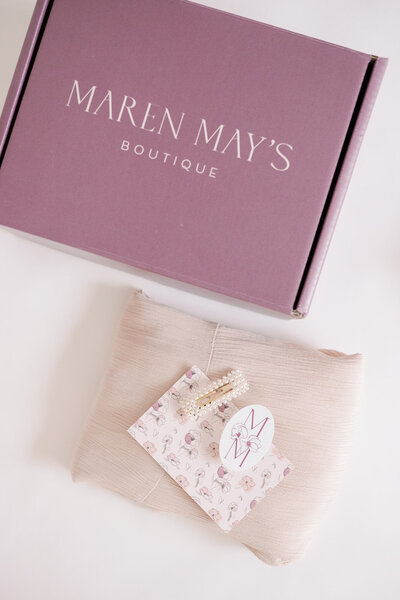 Maren May Boutique custom mailer box