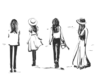 girls illustration