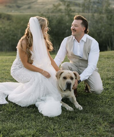 bride-and-groom-with-dog-canada-nika-helgeson-photography