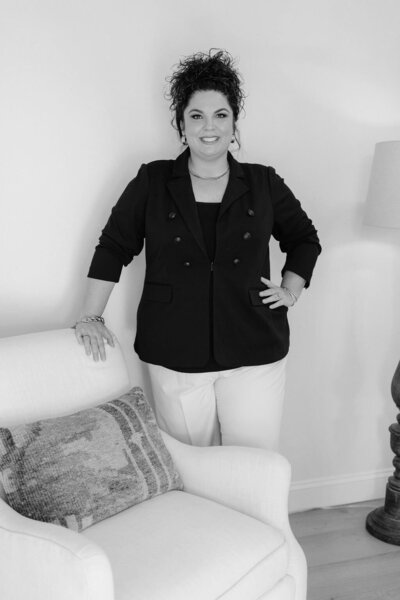 Paige Jordan, Owner and Realtor at Capital Realty Group, Fathom professional headshot.