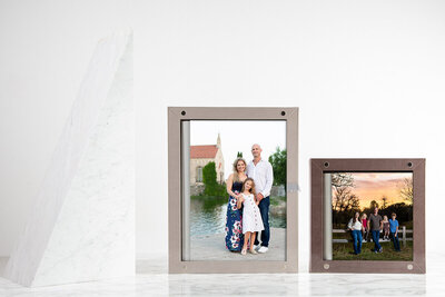 Epic gold ballroom reception in Downtown Dallas with bride and groom dipping and the veil floating behind her