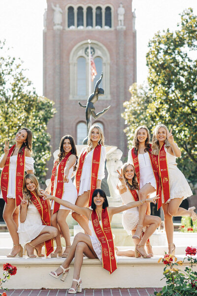 usc graduation white dress My USC Graduation Ceremony ft. L'Oral Paris!