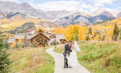 Telluride Ski Resort is one of Colorado's best wedding venues.