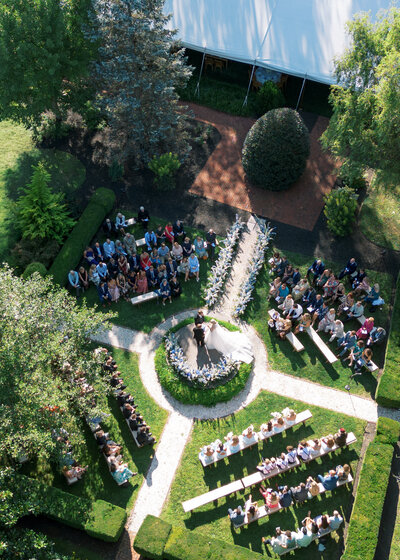 Ceremony at The Cypress House