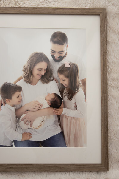 Photo Frame with family photo