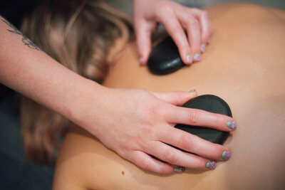 Hot stone massage treatments at Missy's Beauty Nantwich