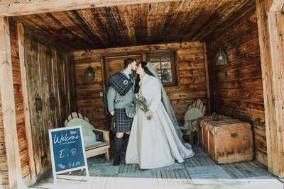 Wedding photo in chamonix 