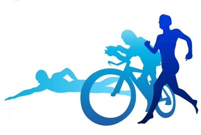 Swim-bike-run