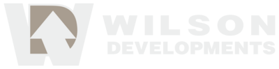 Wilson Developments New Home Builder Ontario logo with wordmark