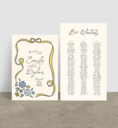 2 Sign package chart in neutrals by State of Elliott