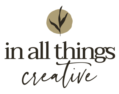 this is the primary logo for in all things creative