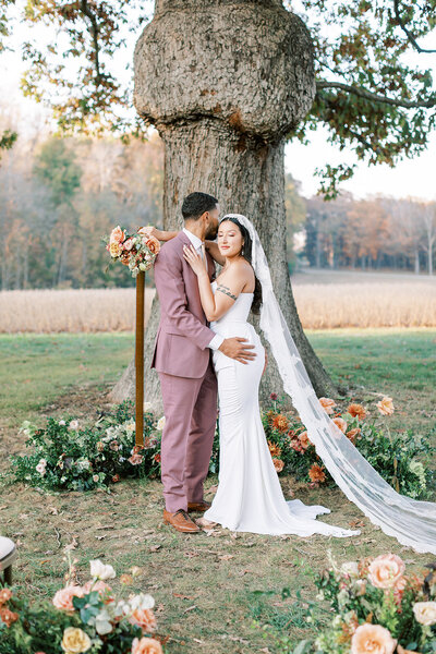 Autumn wedding flowers