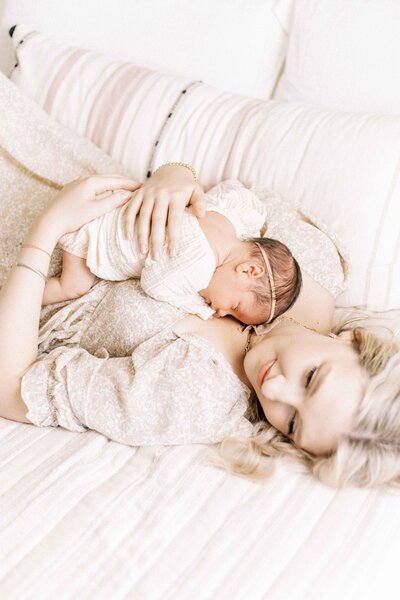 In-home Peoria, Il newborn photo session