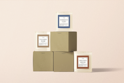 Roma Italy candle design portfolio by Days of Jzen Design, a web design agency specializing in holistic branding and custom websites for lifestyle brands.