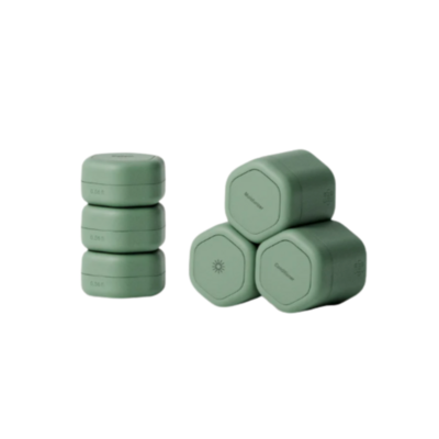 travel capsules in green | carlisledigitalmarketing.com