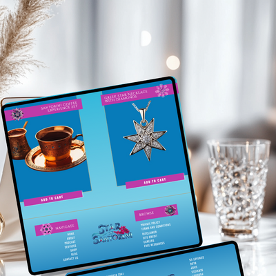Star of Santorini - Branding Element - Shop10