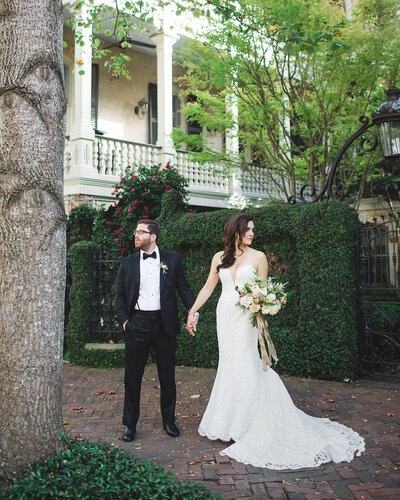 Katie & Noah’s Black Tie wedding in Savannah