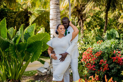 Destination wedding in the Bahamas