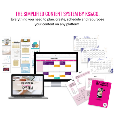 The Simplified Content System By Kelly Sinclair For The Systems and Workflow Magic Bundle 2024