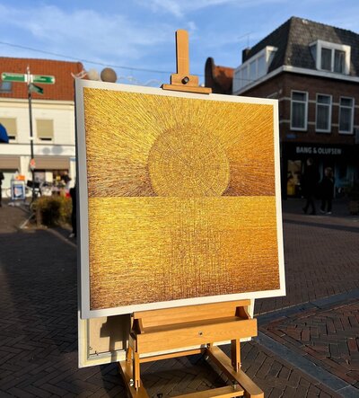 Vierkante schilderijen (3)
