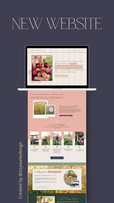 copywriter website design