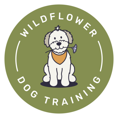 Wildflower Dog Training_Round Logo Filled Light