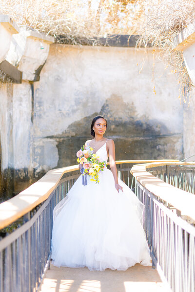 Bridal photography at Villa Antonia in Austin, TX