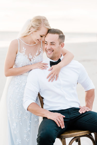 don cesar beach wedding bride groom amanda zabrocki 