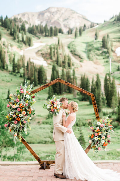 Summer Wedding at Alta Lodge in Salt Lake City, Utah