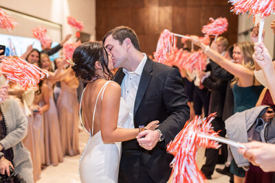Toujours Pom Poms Clemson Colors
