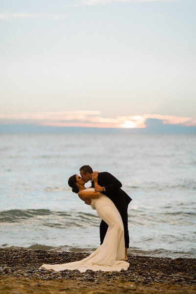 Intimate Wedding Along Lake Michigan by Adam and Becca-419_websize