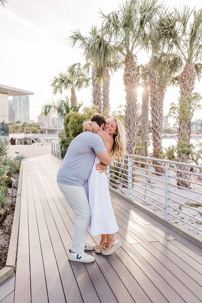 Family photo shoot at sunrise on Indian Shores Beach