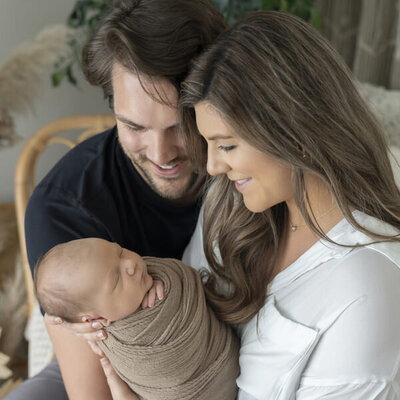 Lifestyle Boho Newborn Session