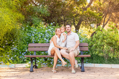 Family photo shoot in Mallorca