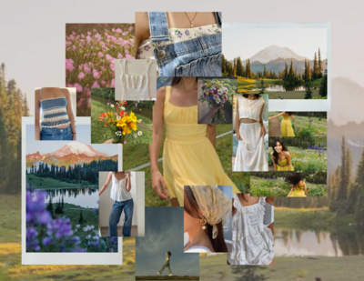fall senior pictures outfit mood board and inspiration