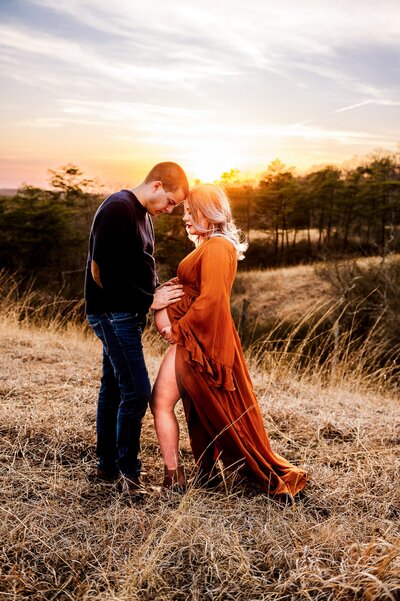 Maternity photographer at Eden Mill in Maryland