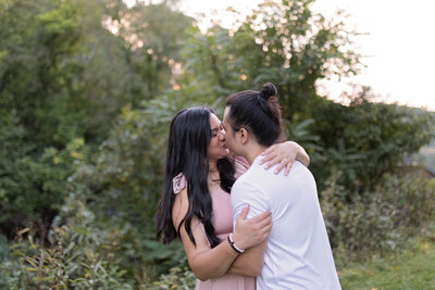 North Park Pittsburgh Engagement Photos