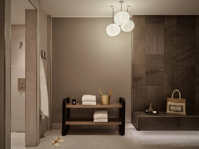 Moderner Saunabereich im 639 THE VELA SPA.