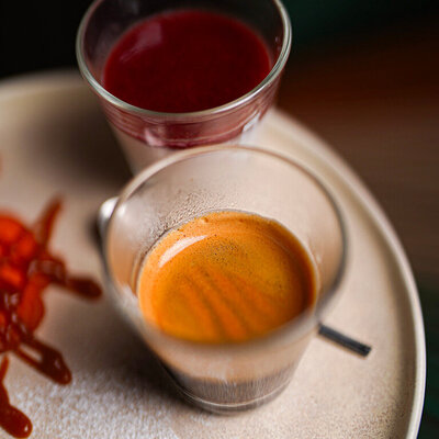 Dessert restaurant café gourmand