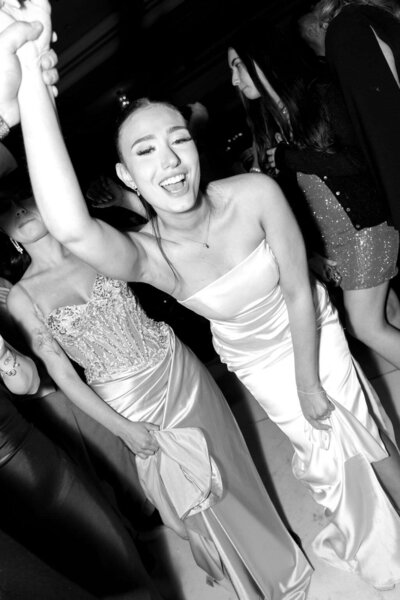 Editorial flash bride photo | Bridal portrait | on camera flash