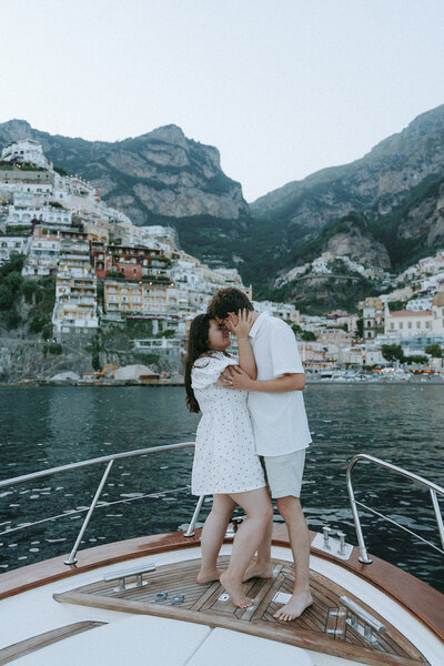 amalfi coast engagement photos captured by elsie goodman, a destination and italy wedding photographer