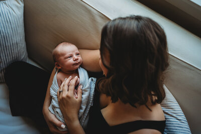 Lifestyle Newborn  photography in Vancouver