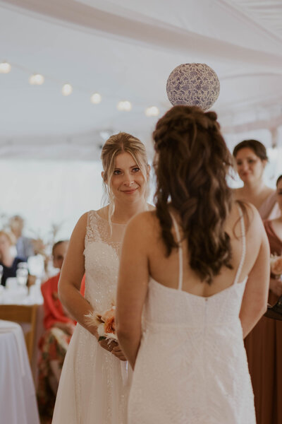 Alaska photographer, tented alaska wedding, diy wedding reception, indoor ceremony, summer wedding inspo